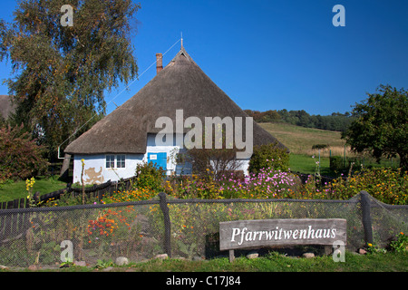 Witwe Pfarrhaus groß Zicker / Pfarrwitwenhaus Gross Zicker, Insel Rügen, Mecklenburg-Vorpommern Pommeria, Deutschland Stockfoto