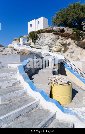 Treppe, Milos, Kykladen, Griechenland, Europa Stockfoto