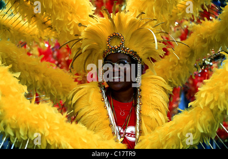 Vereinigtes Königreich, London, Nothing Hill, der jamaikanischen Karneval Stockfoto