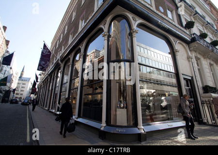 Aspreys Schmuck Einzelhandel Shop neue Bond street london Stockfoto