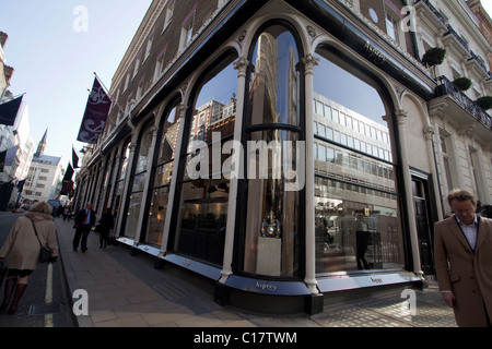 Aspreys Schmuck Juweliere Einzelhandel Shop neue Bond street Stockfoto