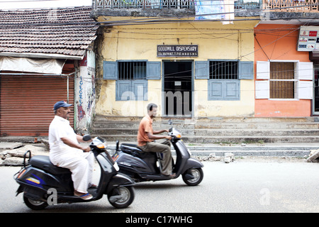 Chemiker in Fort Cochin, Kerala, Indien Stockfoto
