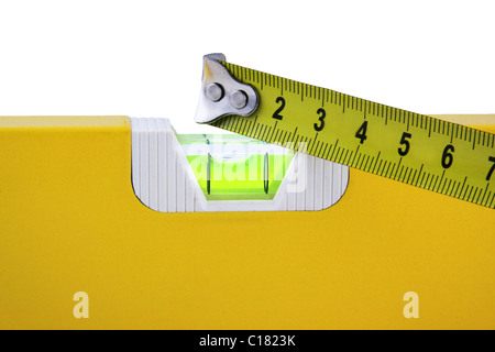 Wasserstand und Hüfttaschen Stockfoto