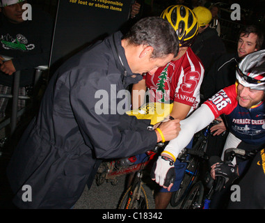 Lance Armstrong und Nike Sportswear starten "Stufen" am Montalban Theater Los Angeles, Kalifornien - 07.03.09 Stockfoto