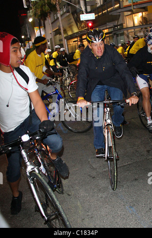 Lance Armstrong und Nike Sportswear starten "Stufen" am Montalban Theater Los Angeles, Kalifornien - 07.03.09 Stockfoto