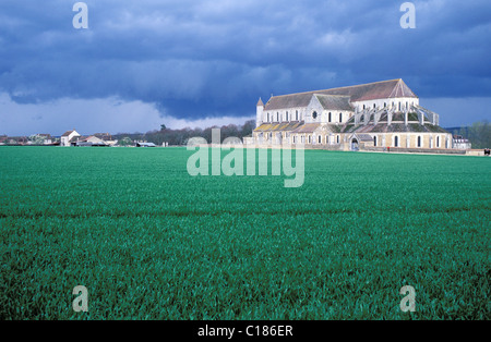 Frankreich, Yonne, ehemalige Zisterzienser-Abtei von Pontigny Stockfoto