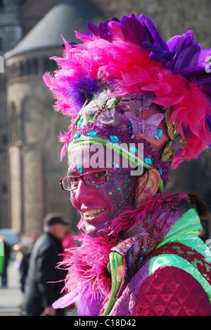 Karneval im Vrijthof Quadrat Maastricht Niederlande Stockfoto