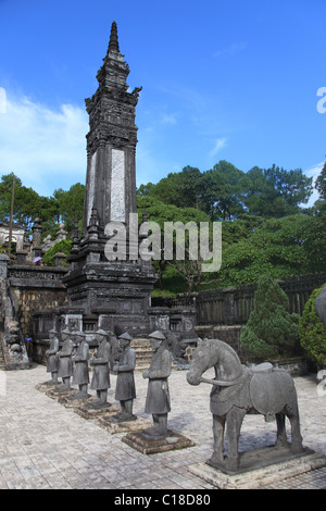 Khai Dinh Grab in Hue, Vietnam Stockfoto