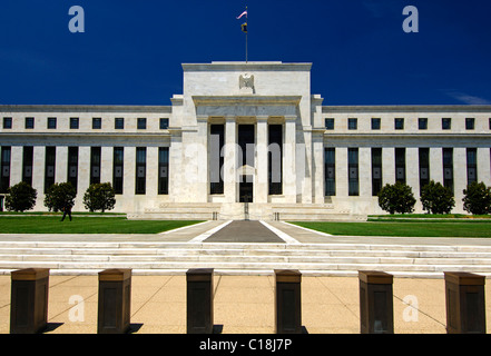 Hauptquartier der US-Notenbank Fed, Zentralbank der USA, Washington, D.C., USA Stockfoto