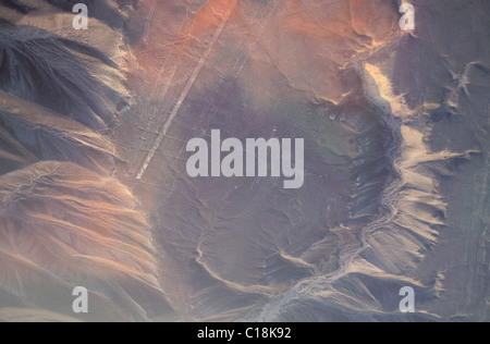 Peru, Ica-Abteilung, die Nazca-Linien (Luftbild) Stockfoto