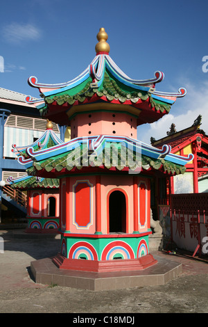 Hock Leong Tieng Tempel in Kapit, Stockfoto