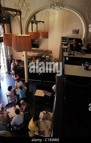 Spanien, Katalonien, Barcelona, Zürich Café, Catalunya Platz Stockfoto