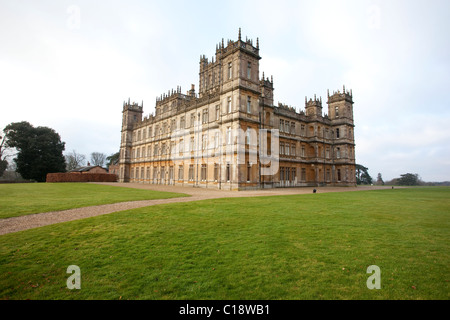 Highclere Castle, Heimat von Lord und Lady Carnarvon, Newbury, Berkshire, England, UK. Foto: Jeff Gilbert Stockfoto