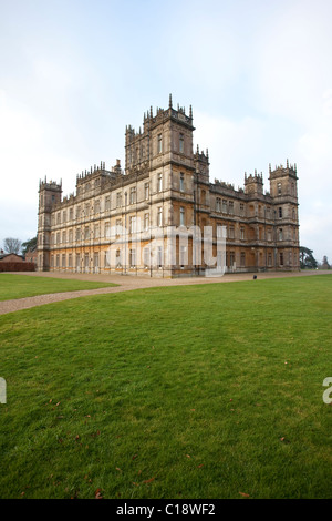 Highclere Castle, Heimat von Lord und Lady Carnarvon, Newbury, Berkshire, England, UK. Foto: Jeff Gilbert Stockfoto