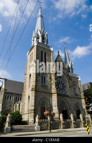 Kirche der Heiligen Rosenkranz ist eine römisch-katholische Kathedrale in Vancouver, Britisch-Kolumbien. Stockfoto