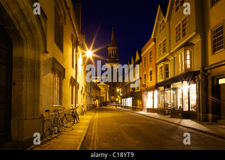 All Saints Church von Turl Straße, Abend Licht, Oxford University, Oxford, Oxfordshire, England, UK, England, GB Stockfoto