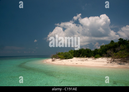 Tropische Insel in Malaysia Stockfoto