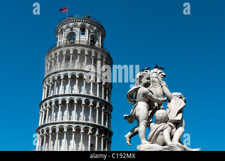 Der schiefe Turm von Pisa, Pisa, Italien Stockfoto