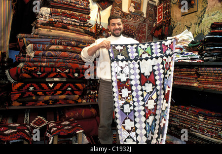 Syrien, Region von Palmyra, Palmyra, Souks, Beduinen Eiderdaune Stockfoto