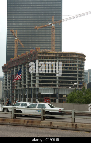 Die Bauarbeiten am Trump International Hotel & Tower® Stockfoto