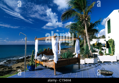 Beach Club La Ola in Puerto del Carmen, Lanzarote, Kanarische Inseln, Spanien, Europa Stockfoto