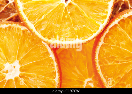 Getrocknete Scheiben orange Stockfoto