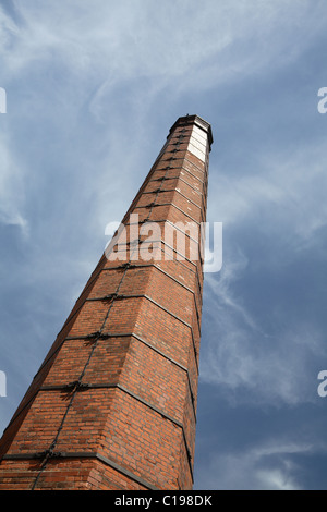 Viktorianische Fabrikschornsteinen Stockfoto