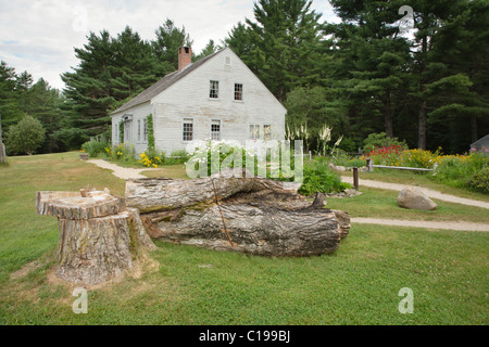 Die Russell-Colbath historischen Gehöft wurde Teil der Passaconaway-Siedlung in Albany, NH Stockfoto