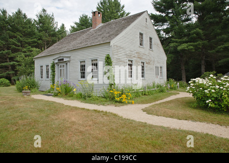 Die Russell-Colbath historischen Gehöft wurde Teil der Passaconaway-Siedlung in Albany, NH Stockfoto