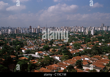 Sao Paulo Skyline, Brasilien, Südamerika Stockfoto