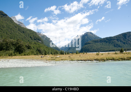 Dart River, Otago, Neuseeland Stockfoto