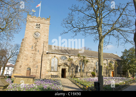 St. Chad Pfarrei Kirche Poulton-le-Fylde Lancashire Stockfoto