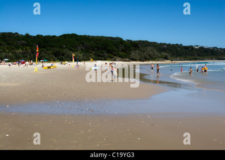 Zylinder-Strand Stockfoto