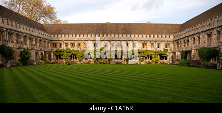 Quad von Magdalen College der Universität Oxford, Oxfordshire, England, UK Stockfoto