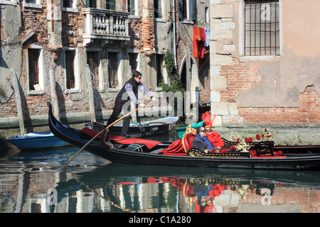 Carnevale di Venezia, Italien Stockfoto