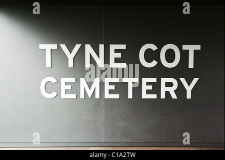 Tyne Cot Commonwealth War Graves Friedhof und Denkmal für die fehlenden Stockfoto