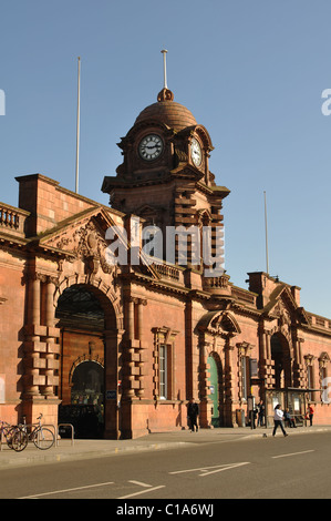 Nottingham Bahnhof Stockfoto