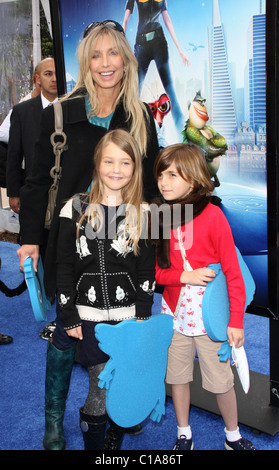 Heather Thomas, Los Angeles premiere Monsters Vs Aliens im Gibson Amphitheater Universal City Walk Los Angeles statt, Stockfoto