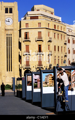 Libanon, Beirut, Beirut central District, setzen Sie de l ' Etoile (Star Square) Stockfoto