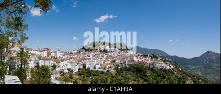 Gaucín Dorf in den Bergen von Andalusien in Südspanien Stockfoto