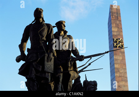 Russland, Sankt Petersburg, zweiten Weltkrieg 1939-1945 Siegesdenkmal Stockfoto