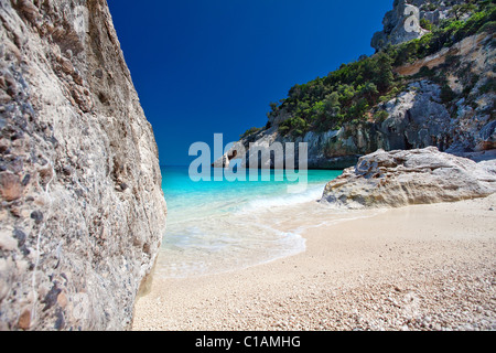 Cala Goloritzè Strand, Baunei (OG), Sardinien, Italien, Europa Stockfoto