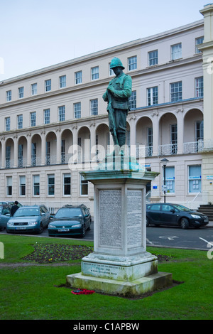 Boer War Memorial (1907), die Promenade, Cheltenham, Gloucestershire, England, Vereinigtes Königreich Stockfoto