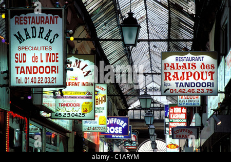 Frankreich, Paris, Indian District genannt auch Little India von Paris, Passage Brady Stockfoto