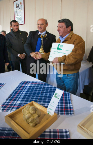 Moncalvo nationale Trüffelmesse, ein Gewinner eines Awards Wettbewerb, Asti, Piemont, Italien, Europa Stockfoto