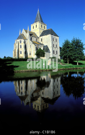 Frankreich, Manche, Cerisy la Fôret Abtei Stockfoto