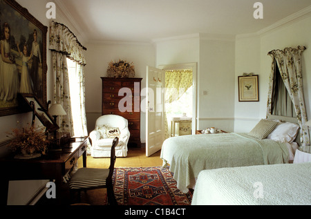 Republik Irland Wexford County, charmante Landsitz Clohamon House (18th)-one-of-the-four-cosy-and-romantic-rooms Stockfoto