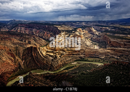 Green River overlook Stockfoto