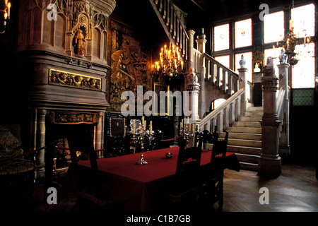 Frankreich Charente Maritime Rochefort des französischen Schriftstellers Lotis Haus Saal der Renaissance (Fragen Sie Autorisierung vor Stockfoto