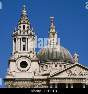 Kuppel der St. Pauls Cathedral, London, England, UK, GB Stockfoto